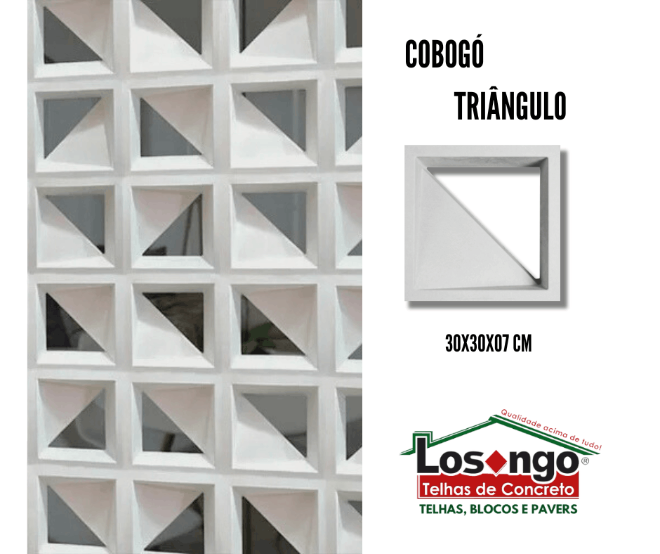 Cobogó Triângulo Cobogó Triângulo